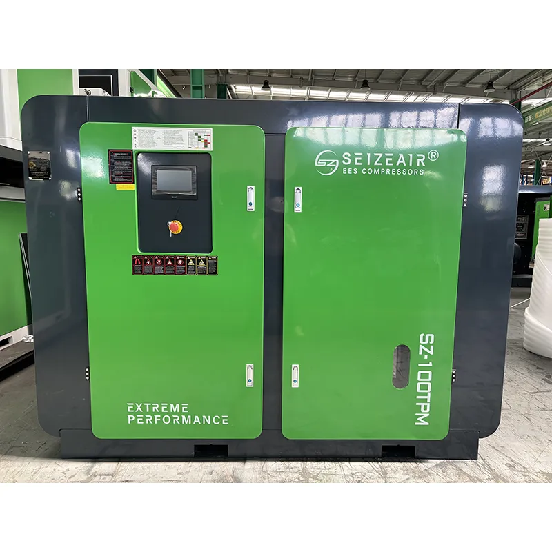 380V صنعتی PM VSD دو اسٹیج سکرو ایئر کمپریسر
